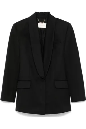 ZIMMERMANN Jakke, Dame, Sort, M, Uld, Sorte Jakker til et stilfuldt look