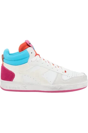 Diadora Sko, Dame, Hvid, 36 EU, Vintage Magic Basket Sneakers Hvid