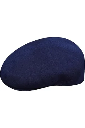 Kangol Tilbehør, Dame, Blå, XL, Polyester, Marineblå Ventileret Klassisk Hat