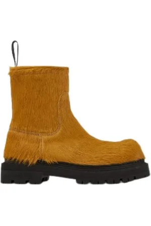 Camper Sko, Herre, Brun, 37 EU, Uld, Brun Støvler Unisex Stil EKI