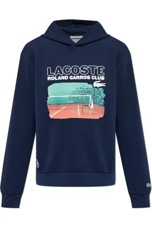 Lacoste Sweathshirts & Hoodies, Herre, Blå, L, Bomuld, Sweatshirts Hoodies