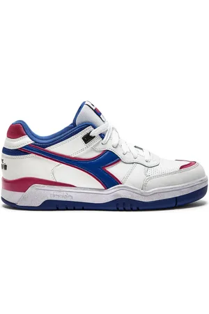 Diadora Sko, Dame, Hvid, 42 EU, Læder, Vintage Hvide Læder Tennissko