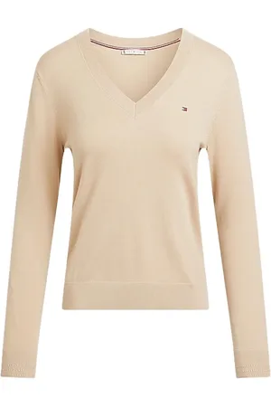 Tommy Hilfiger Strik, Dame, , S, Uld, Stilfulde Sweaters Kollektion