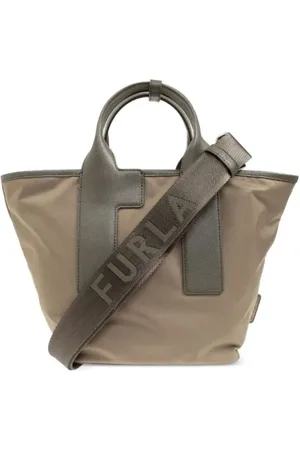 Furla Taske, Dame, Brun, ONE SIZE, Uld, Beige Piuma Tote Taske