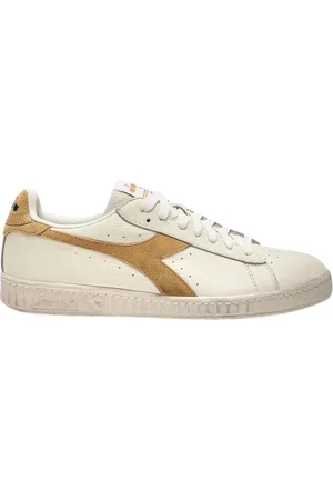 Diadora Sko, Herre, , 44 EU, Læder, Retro Stil Læder Sneakers