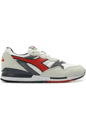 Diadora Sko, Herre, Flerfarvet, 48 EU, Nylon, 1994 Stil Sneakers Lys/Mørk Grå