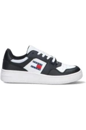 Tommy Hilfiger Sko, Dame, Sort, 36 EU, Afslappede Sneakers til Mænd og Kvinder