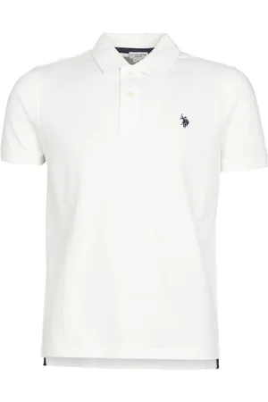 U.S. Polo Assn. Top, Herre, Hvid, S, Bomuld, Hvid Bomuld Polo Skjorte King
