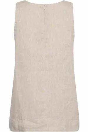 Bruun & Stengade Top, Dame, , M, Linned, Loulia Linned Top