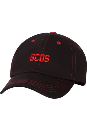 GCDS Tilbehør, Herre, Sort, ONE SIZE, Bomuld, Essentiel Baseball Hat