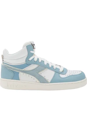 Diadora Sko, Dame, Blå, 38 EU, Læder, Vintage Basketball Sko Blå