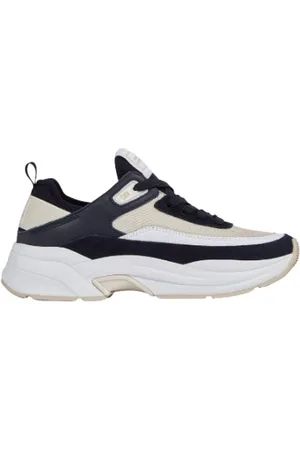 Tommy Hilfiger Sko, Dame, Flerfarvet, 41 EU, Afslappede Sneakers til Mænd og Kvinder