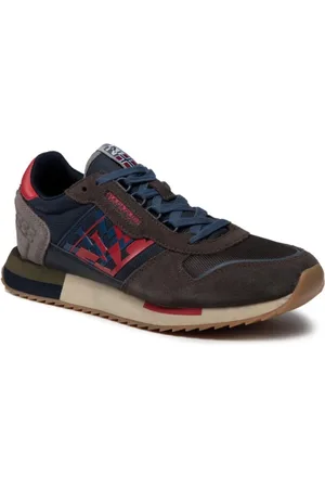 Napapijri Sko, Herre, Flerfarvet, 44 EU, Grå Løbesko Casual Outdoor Sneakers