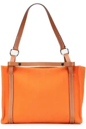 Hermès Pre-owned, Dame, , ONE SIZE, Uld, Pre-owned Canvas skuldertasker