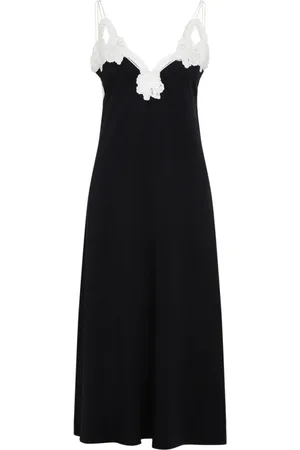 Jil Sander Kjole, Dame, Sort, S, Elegant Sort Kjole til Kvinder