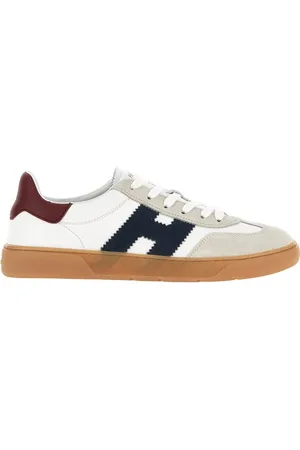 Hogan Sko, Herre, Hvid, 40 1/2 EU, Læder, Sneakers Cool
