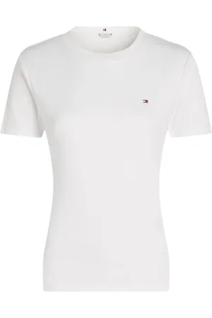 Tommy Hilfiger Top, Dame, Hvid, 2XS, Uld, Stilfulde Sweaters Kollektion