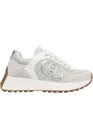 Liu Jo Sko, Dame, Hvid, 38 EU, Læder, Hvide Læder Høje Sneakers