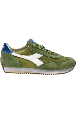 Diadora Sko, Herre, Grøn, 43 EU, Suede, Heritage Sneaker Equipe Suede SW Grøn Herre