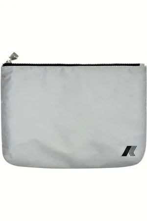 K-Way Taske, Dame, Hvid, ONE SIZE, Bomuld, Reflekterende Flad Taske Grigio Unisex