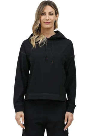 RRD Sweathshirts & Hoodies, Dame, Sort, M, Uld, Omvendt hættetrøje med termosvejsning