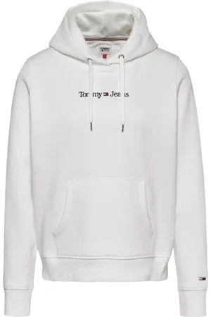 Tommy Hilfiger Sweathshirts & Hoodies, Dame, , S, Lineær Serif Hættetrøje