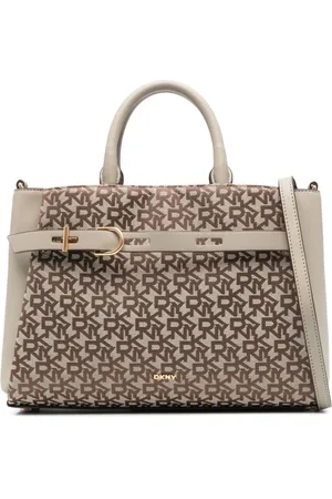 DKNY Taske, Dame, Brun, ONE SIZE, Uld, Brun Onyx Satchel Håndtaske