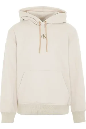 Calvin Klein Sweathshirts & Hoodies, Herre, , XS, Uld, Hoodie Coat med Frontlomme