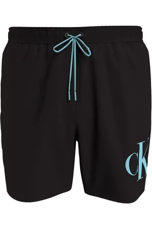 Calvin Klein Badetøj, Herre, Sort, M, Havtøj Badedragt Snøre Logo