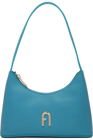 Furla Taske, Dame, Blå, ONE SIZE, Uld, Turkis Mini Skuldertaske