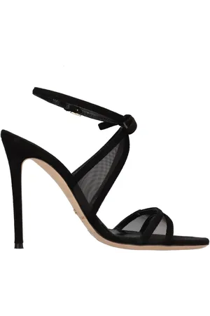 Elisabetta Franchi Sko, Dame, Sort, 39 EU, Læder, Sandaler Sort