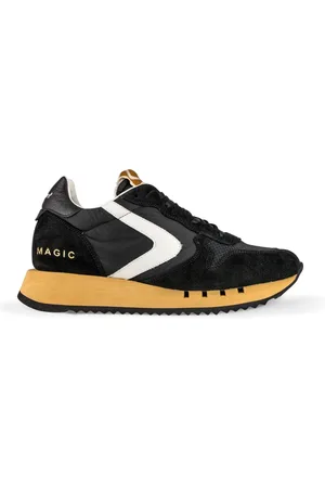 Valsport 1920 Sko, Herre, Sort, 42 EU, Bomuld, Håndlavet Heritage Sneaker Sort Herre
