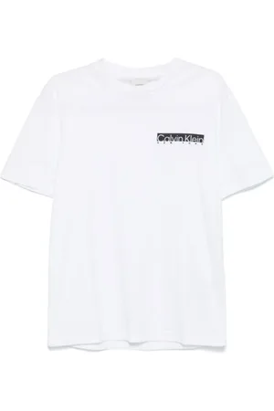 Calvin Klein Top, Herre, Hvid, M, Hvide T-shirts og Polos