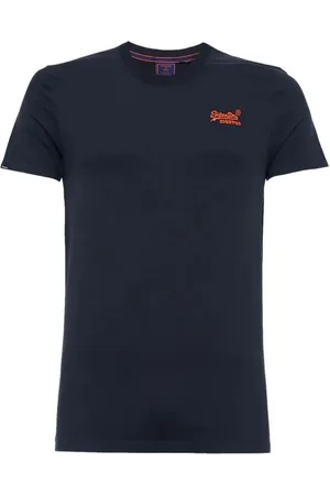 Superdry Top, Herre, Blå, M, Bomuld, Vintage Grafisk Soda Pop T-Shirt