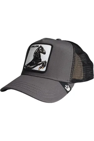 Goorin Bros. Tilbehør, Dame, Grå, ONE SIZE, Bomuld, Animal Farm Trucker Cap Grå Unisex