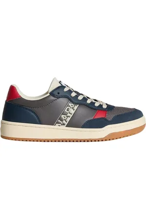 Napapijri Sko, Herre, Flerfarvet, 44 EU, Polyester, Grå S3Courtis01 Sneakers Behagelig Urban Stil