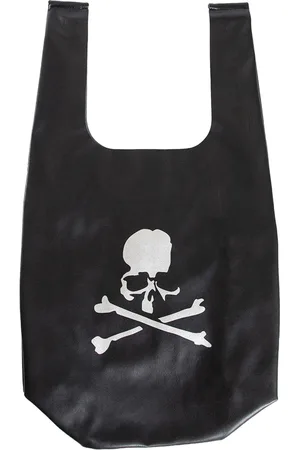 MASTERMIND Taske, Herre, Sort, ONE SIZE, Læder, Skull Print Faux Læder Håndtaske