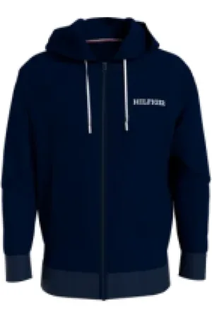 Tommy Hilfiger Sweathshirts & Hoodies, Herre, Blå, S, Uld, Stilfulde Frakker Kollektion