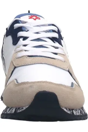 W6YZ Sko, Herre, Flerfarvet, 45 EU, Hvid Mænds Teknisk Sneaker Jet
