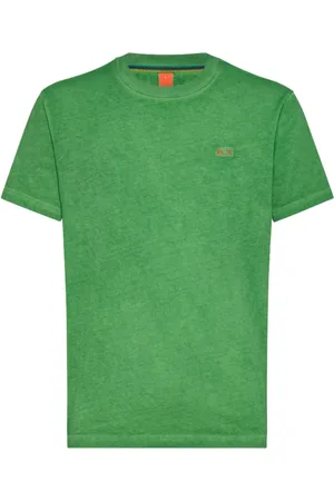 sun68 Top, Herre, Grøn, XL, Bomuld, Grøn Special Dyed Bomuld T-shirt