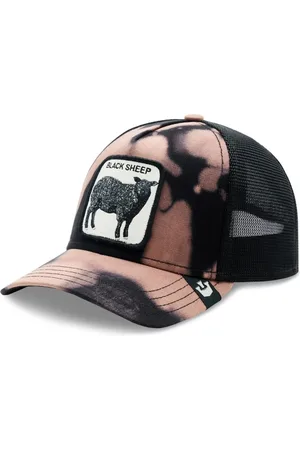 Goorin Bros. Tilbehør, Dame, Flerfarvet, ONE SIZE, Bomuld, Animal Farm Trucker Cap Sort Unisex