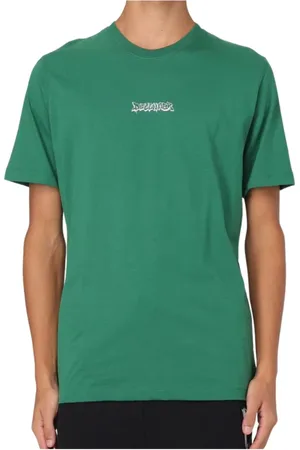DISCLAIMER Top, Herre, Grøn, S, Enkel Jersey T-shirt til Mænd
