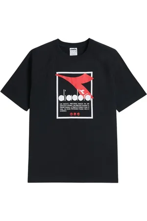 Diadora Top, Herre, Sort, XL, Bomuld, Urbanity Bomuld Sort T-Shirt