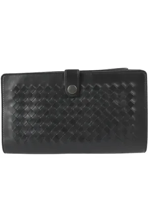 Bottega Veneta Pre-owned, Herre, Sort, ONE SIZE, Læder, Pre-owned Laeder punge