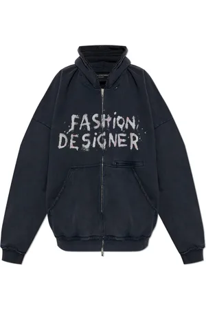 Balenciaga Sweathshirts & Hoodies, Dame, Sort, M, Bomuld, Hættetrøje