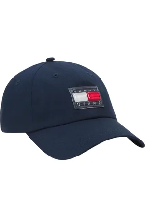 Tommy Hilfiger Tilbehør, Dame, Blå, ONE SIZE, Bomuld, Forhøjet Sport Bomuld Baseballkasket