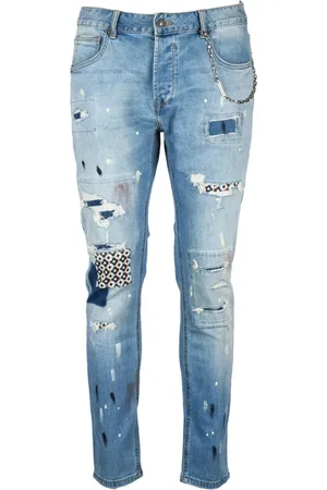 GIANNI LUPO Jeans, Herre, Blå, W32, Bomuld, Jeans