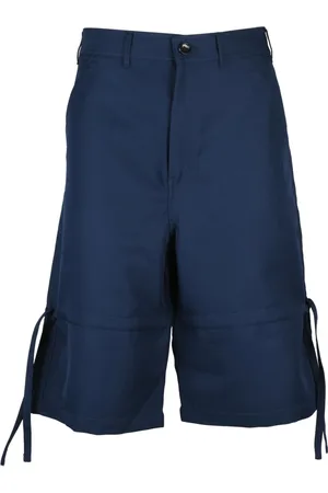 Comme des Garçons Shorts, Herre, Blå, L, Uld, Bermuda
