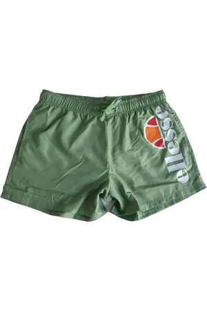 Ellesse Badetøj, Herre, Grøn, XL, Polyester, Grønne badeshorts med indre net