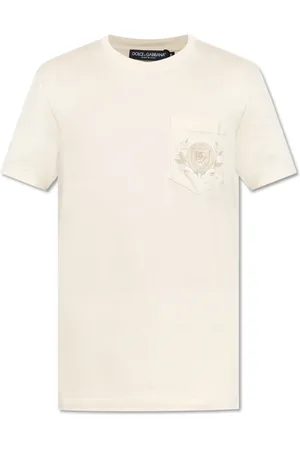 Dolce & Gabbana Top, Herre, , S, Bomuld, T-shirt med lomme